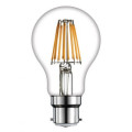 LED Filament GLS Dimmable Lamp 8watt BC